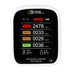 PCE Aerosol Ölçüm Cihazı PCE-RCM 02