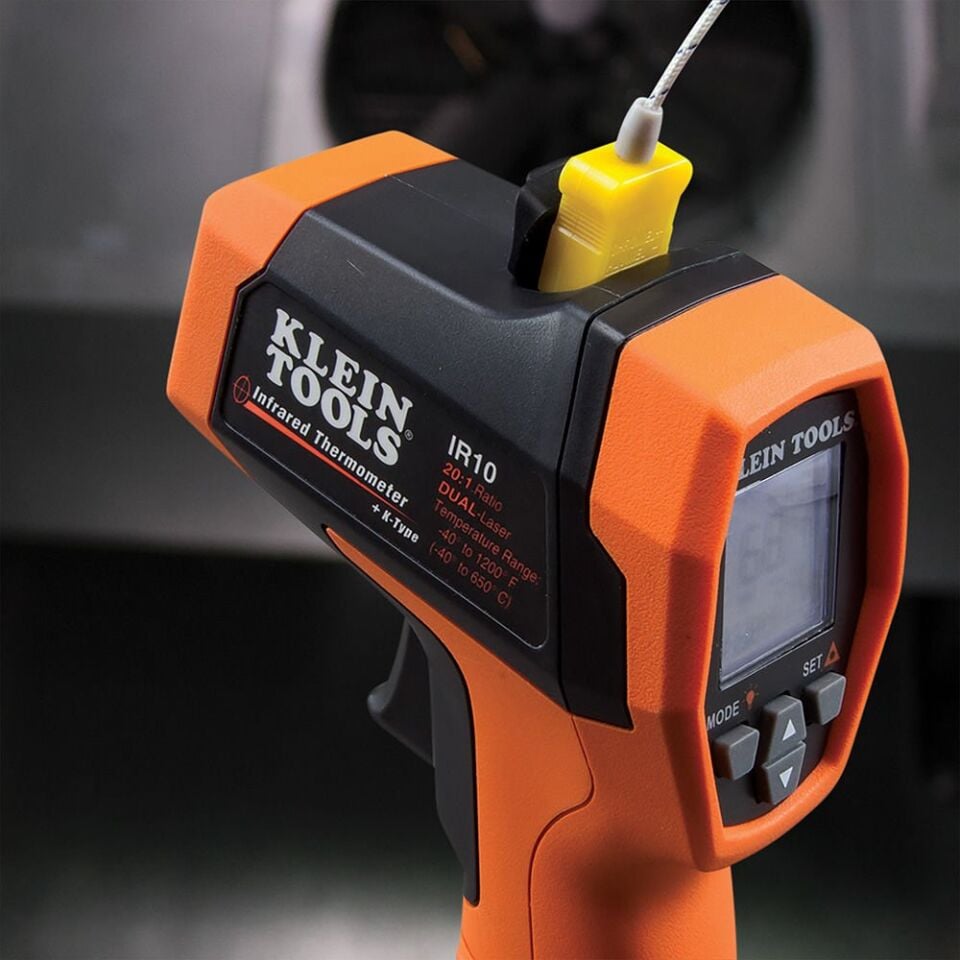 Klein Tools IR10 Çift Lazerli Kızılötesi Termometre