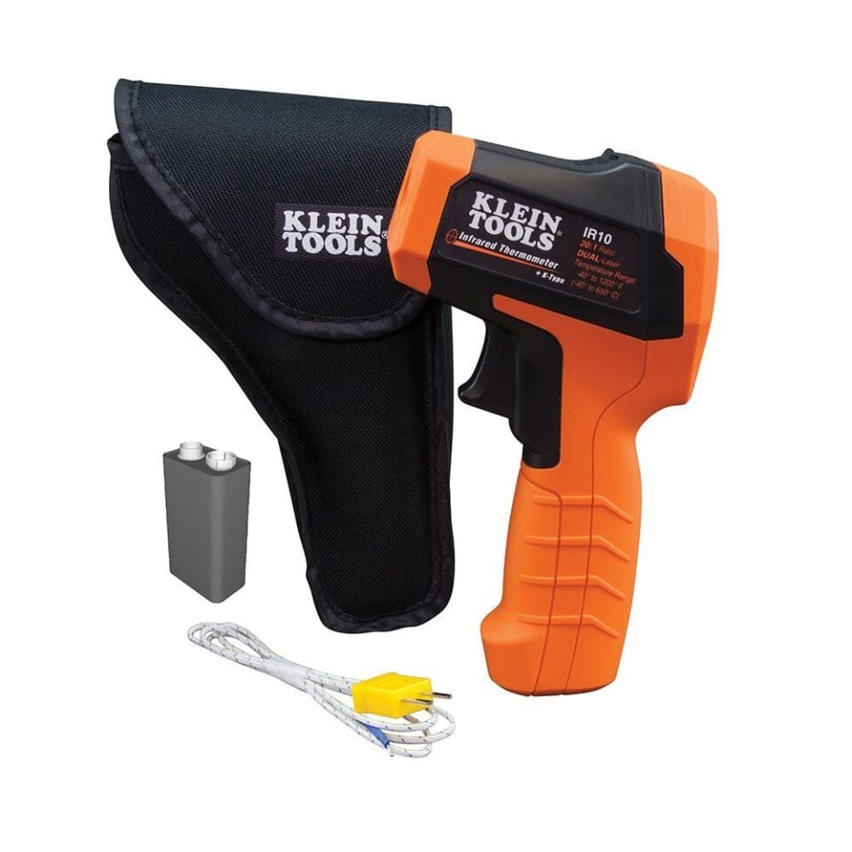 Klein Tools IR10 Çift Lazerli Kızılötesi Termometre