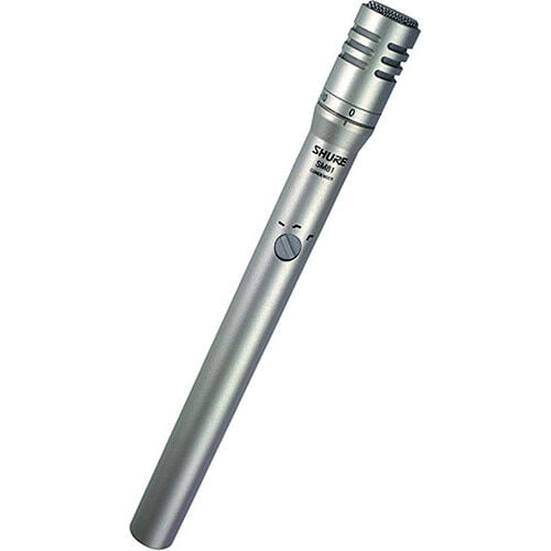 Shure SM81-LC Profesyonel Kondansatör Enstrüman Mikrofonu
