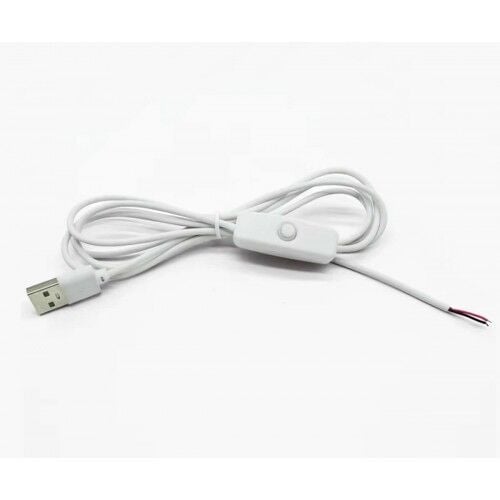 Anahtarlı Usb Kablo 1 Metre Beyaz