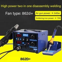 Yihua 862D+ Sıcak Hava Üflemeli Havya