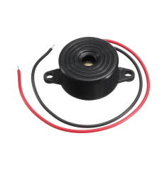 IC-221 Buzzer 12volt DC 23mm Kablolu Devreli