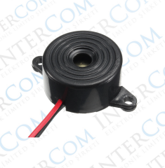 IC-221 Buzzer 12volt DC 23mm Kablolu Devreli