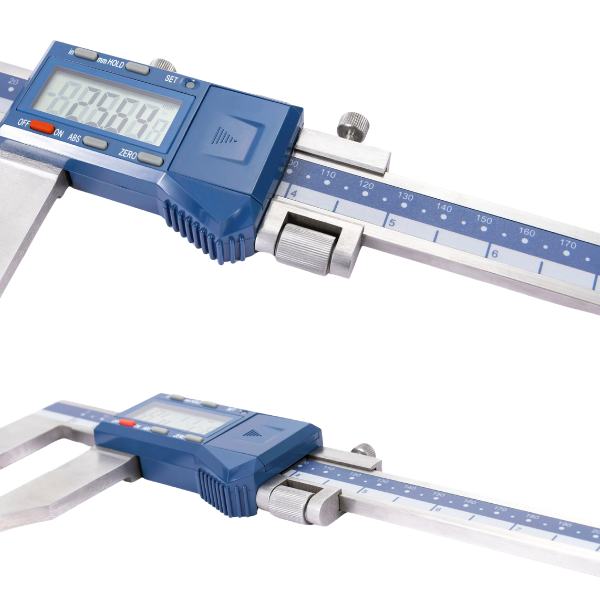 Dasqua 2220-8110 Uzun Tek Çeneli Dijital Kumpas 0-500 mm