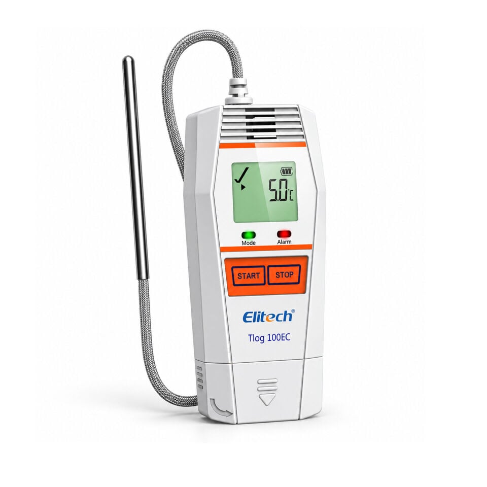 Elitech Tlog 100EC Problu Çok Kullanımlık Sıcaklık Kaydedici ( -85 - 150 )