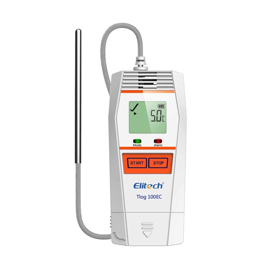 Elitech Tlog 100EC Problu Çok Kullanımlık Sıcaklık Kaydedici ( -85 - 150 )