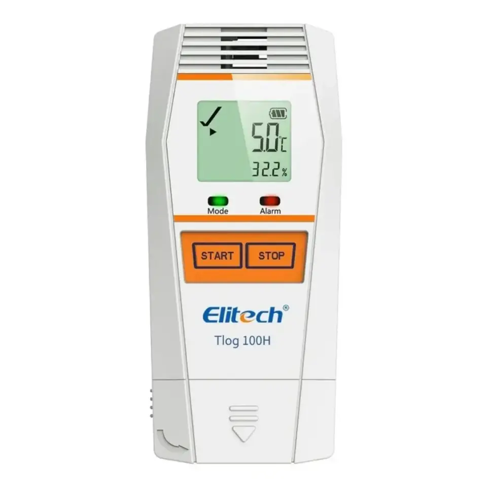 Elitech Tlog 100H Sıcaklık ve Nem Kaydedici Datalogger | Otomatik PDF Rapor