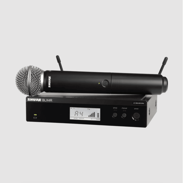 Shure BLX24RE/SM58-H8E Profesyonel Kablosuz El Mikrofonu