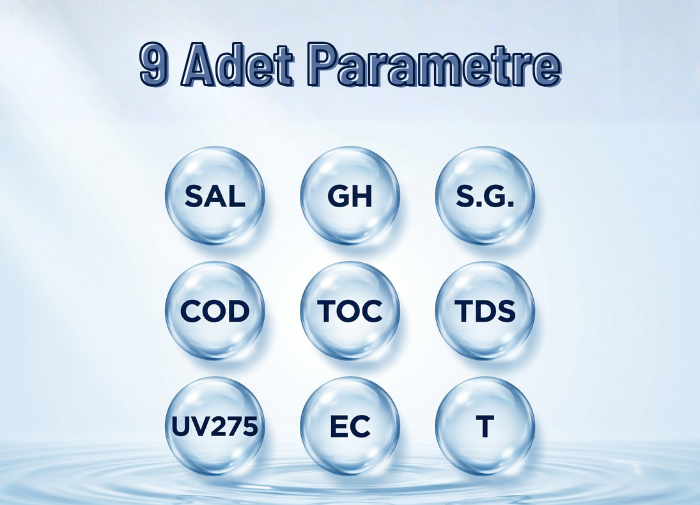 Linshang LS311 Çok Parametreli Su Kalitesi ve Tuzluluk Ölçer | 9 Parametre
