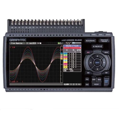 Graphtec GL860 Çoklu Girişli İzole Giriş Çok Kanallı Data Logger Veri Kaydedici