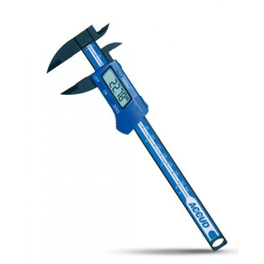 Accud Dijital Plastik Kumpas 150mm | 117-006-11