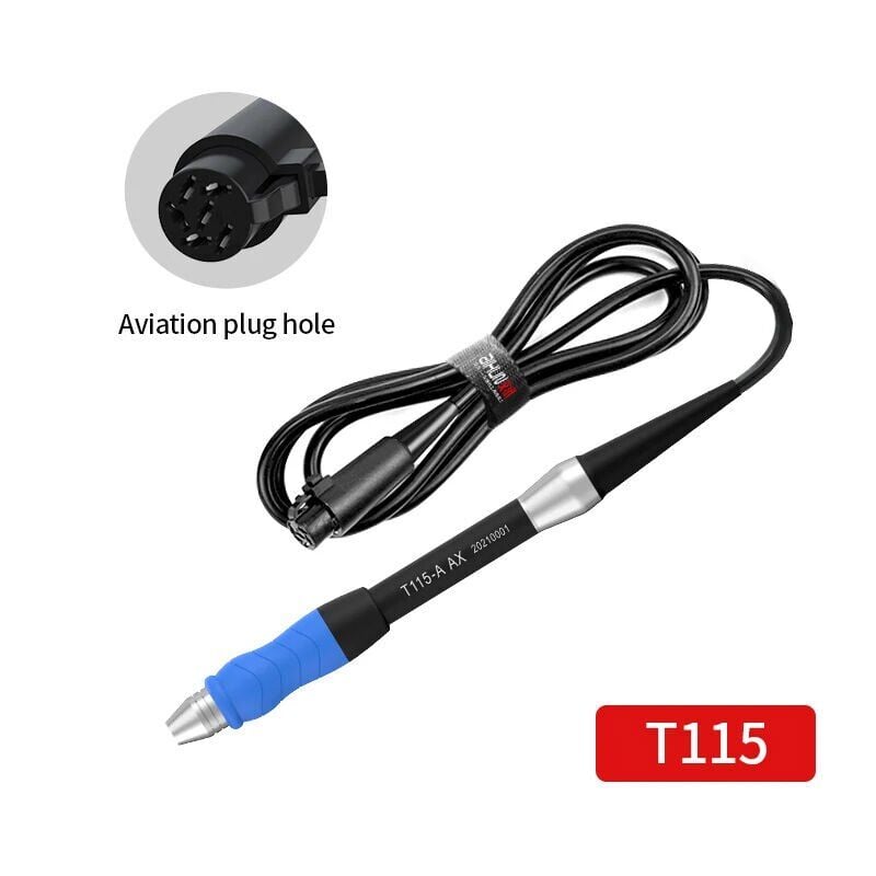 Aixun T420D 200W Çift Kanallı Lehimleme İstasyonu T210+T115 +6 Havya Ucu