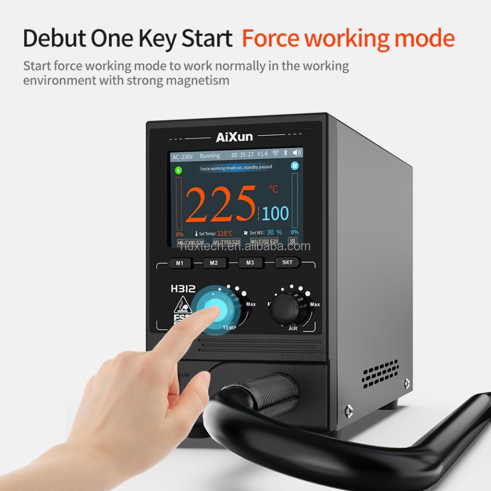 Aixun AX-H312D 1200W Sıcak Hava İstasyonu