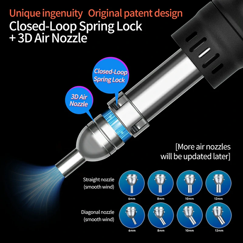 Aixun H314D 1400W Akıllı Sıcak Hava Yeniden İşleme İstasyonu