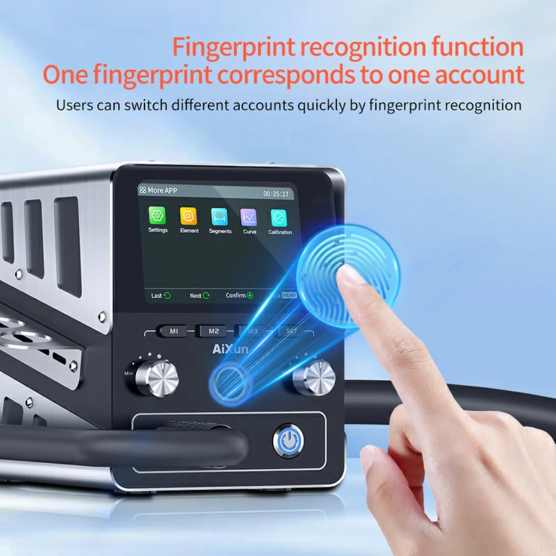 Aixun H314D 1400W Akıllı Sıcak Hava Yeniden İşleme İstasyonu