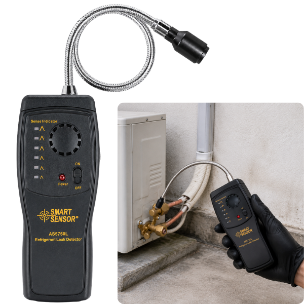 Smart Sensor AS5750L Soğutucu Gaz Kaçak Dedektörü