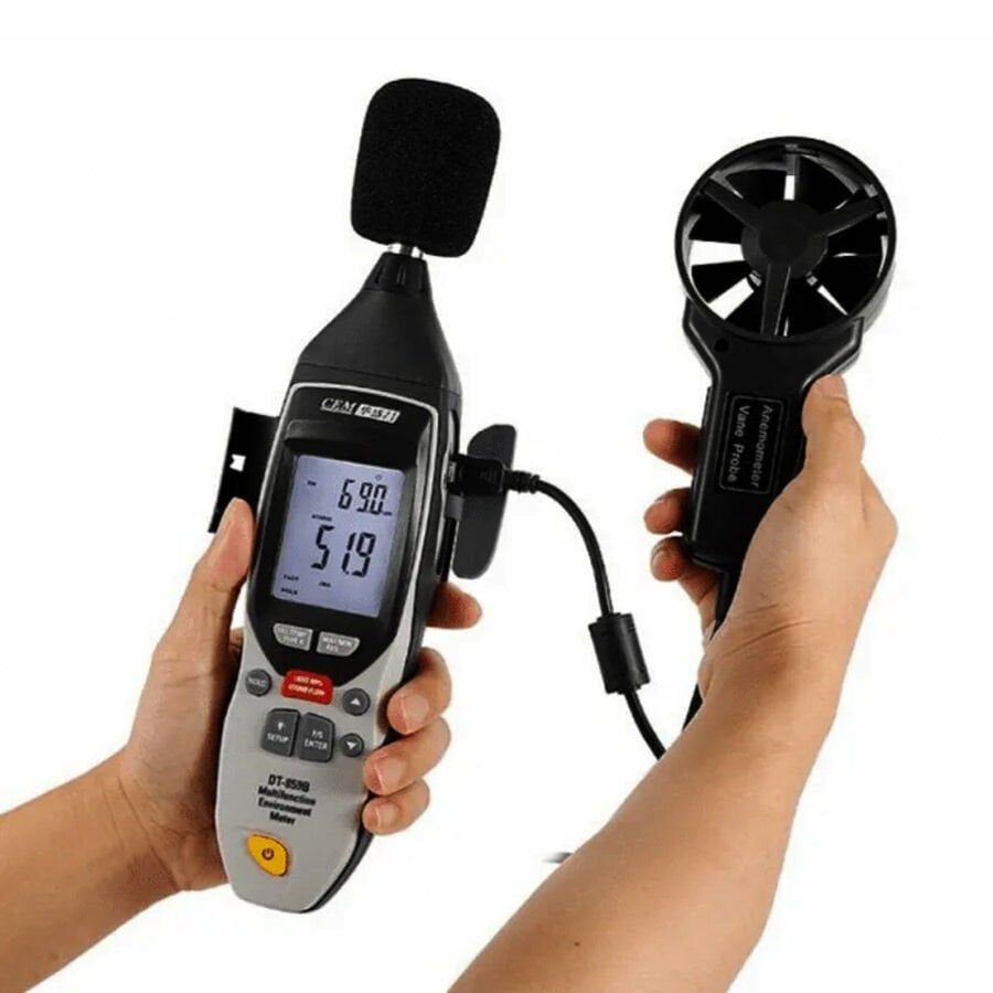 Cem DT859B Profesyonel Multi-Fonksiyon Çevresel Ölçüm Cihazı