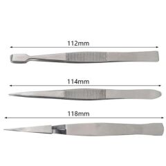 Prolink PY-018 3 Parça Paslanmaz Çelik Cımbız Seti