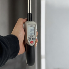 Cem DT-1880 Kızgın Tel Hava Hızı Ölçer Anemometre (Kayıt Özellikli)