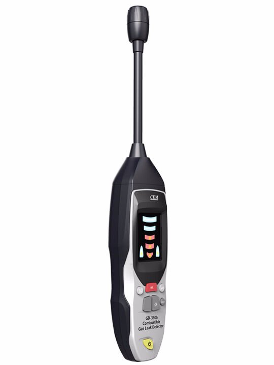 Cem GD-3306 Mikro Yanıcı Gaz Kaçak Dedektörü