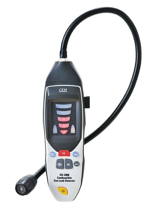 Cem GD-3306 Mikro Yanıcı Gaz Kaçak Dedektörü