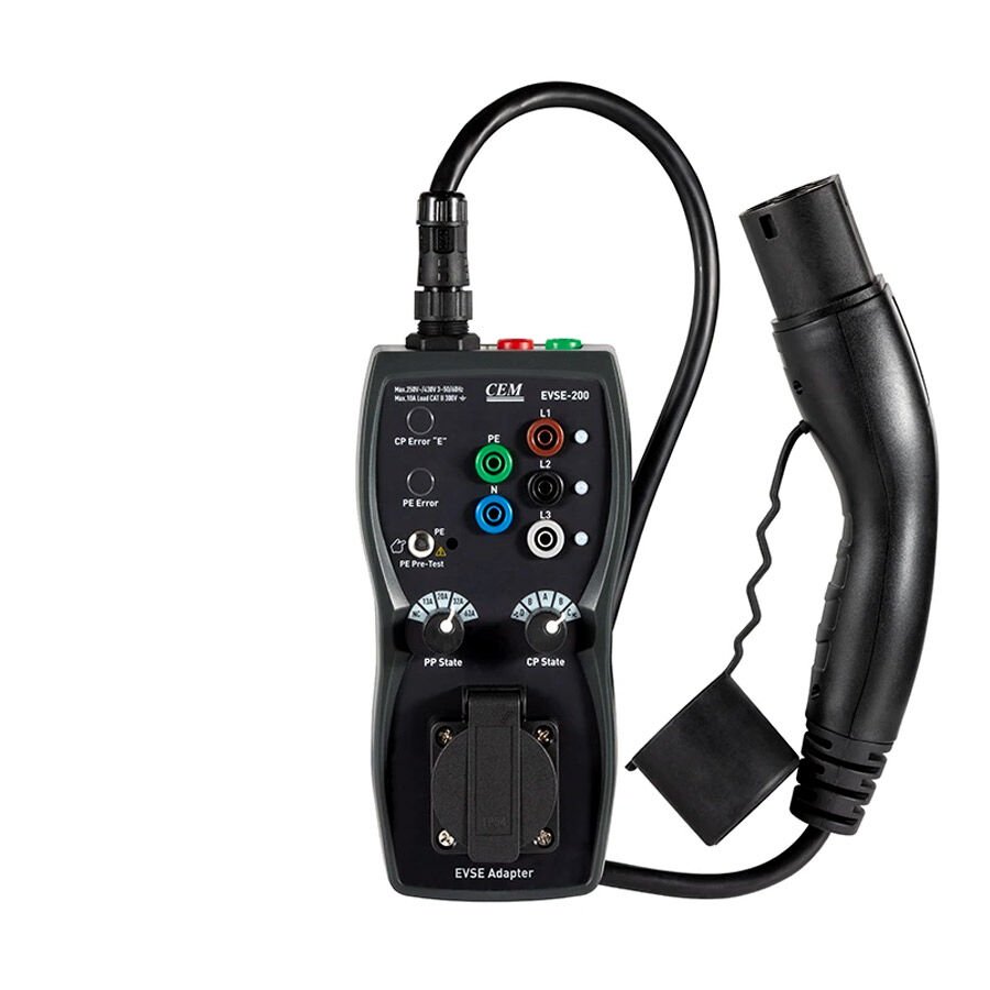 Cem EVSE-200 Elektrikli Araç Şarj İstasyonu Test Cihazı