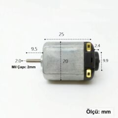 3V - 6V DC Motor